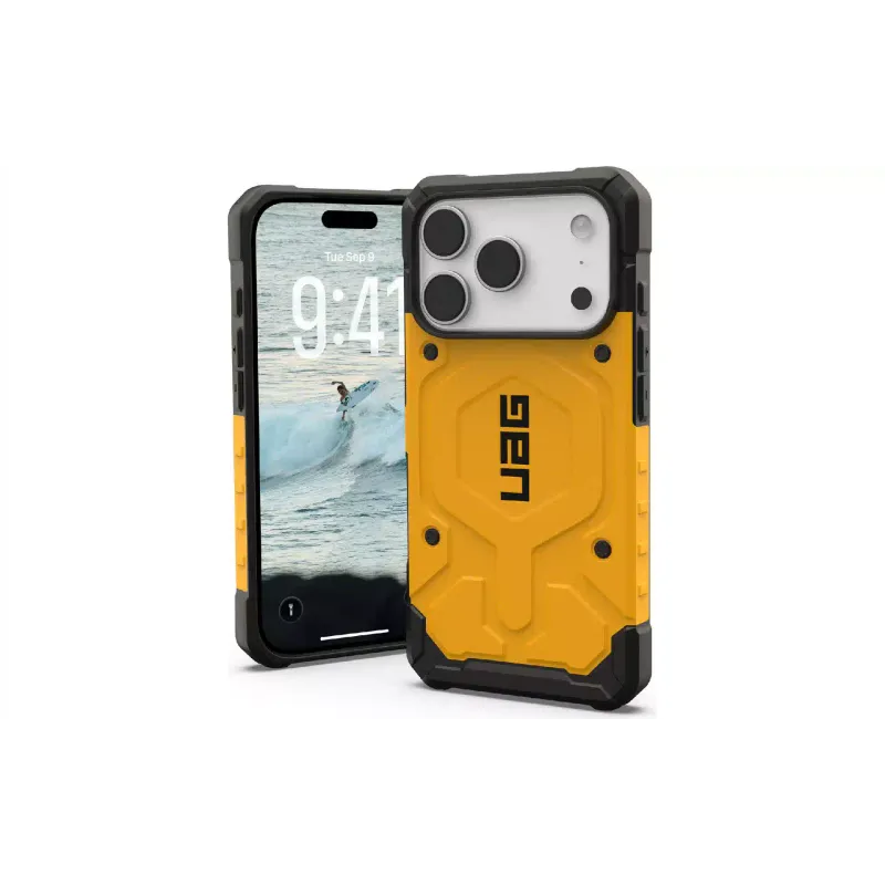 Чохол UAG Pathfinder MagSafe (114548118282), для Apple iPhone 17 Pro, Heritage Yellow