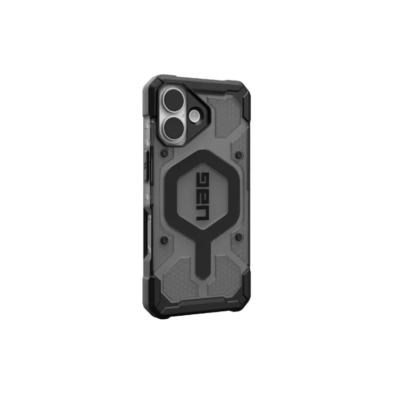 Чохол UAG Pathfinder Clear MagSafe (114553113140), для Apple iPhone 17, Ash/Black