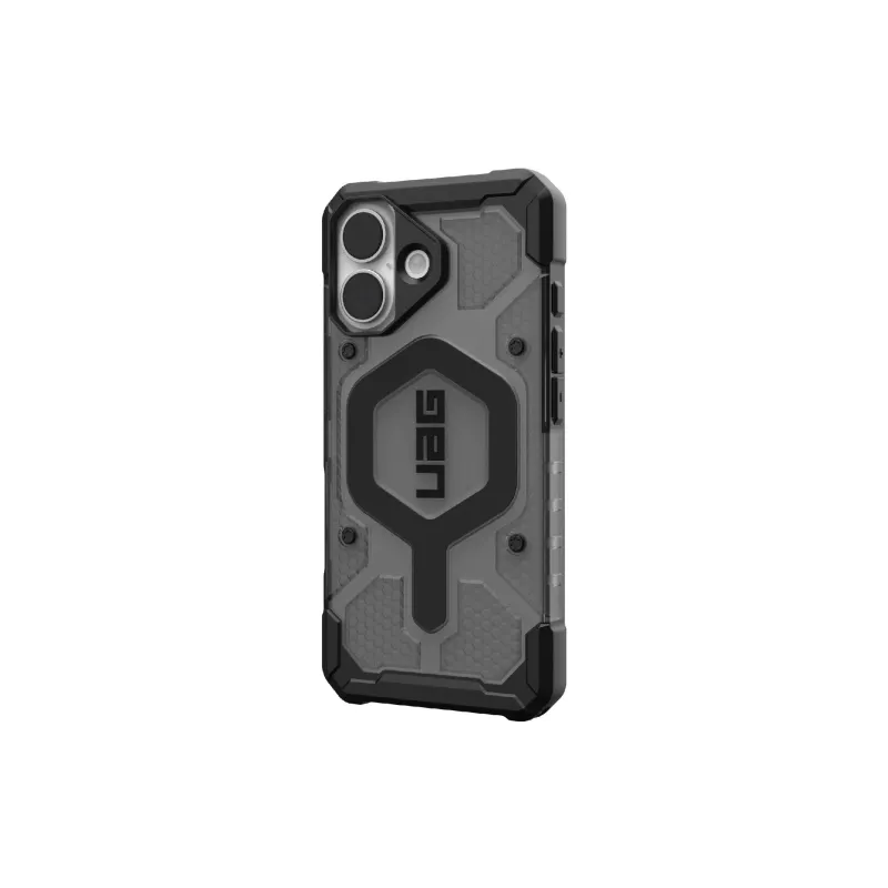 Чохол UAG Pathfinder Clear MagSafe (114553113140), для Apple iPhone 17, Ash/Black