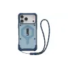حافظة + حزام للهاتف الذكي UAG Pathfinder Clear MagSafe, Blues Lanyard (1145521BV03)