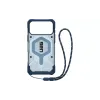 حافظة + حزام للهاتف الذكي UAG Pathfinder Clear MagSafe, Blues Lanyard (1145521BV03)
