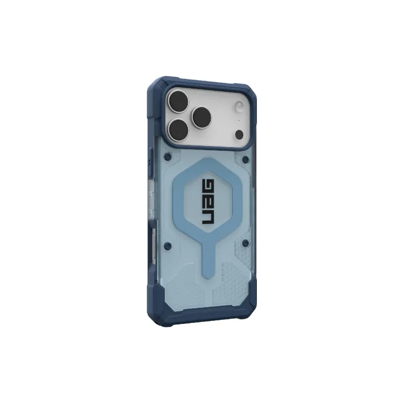 حافظة + حزام للهاتف الذكي UAG Pathfinder Clear MagSafe, Blues Lanyard (1145521BV03)