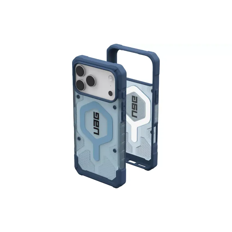 حافظة + حزام للهاتف الذكي UAG Pathfinder Clear MagSafe, Blues Lanyard (1145521BV03)