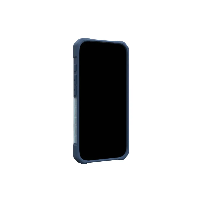 Case + strap for smartphone UAG Pathfinder Clear MagSafe (1145511BV03), for Apple iPhone 17 Pro, Blues Lanyard
