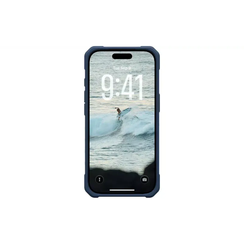 Case + strap for smartphone UAG Pathfinder Clear MagSafe (1145511BV03), for Apple iPhone 17 Pro, Blues Lanyard