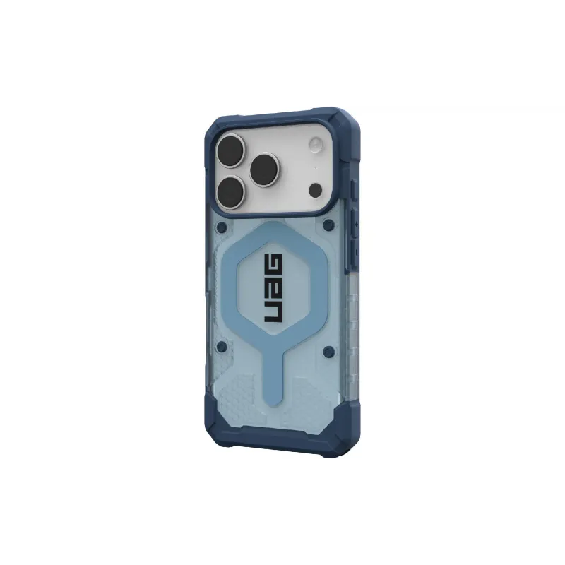Case + strap for smartphone UAG Pathfinder Clear MagSafe (1145511BV03), for Apple iPhone 17 Pro, Blues Lanyard