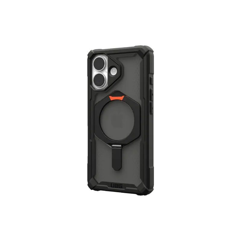 Case UAG Plasma XTE MagSafe (114526114097), for Apple iPhone 17, Black/Pop Orange