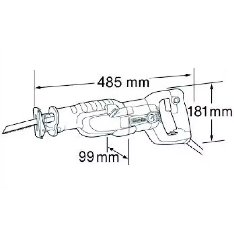 Реципрочна трион Makita (JR3070CT)