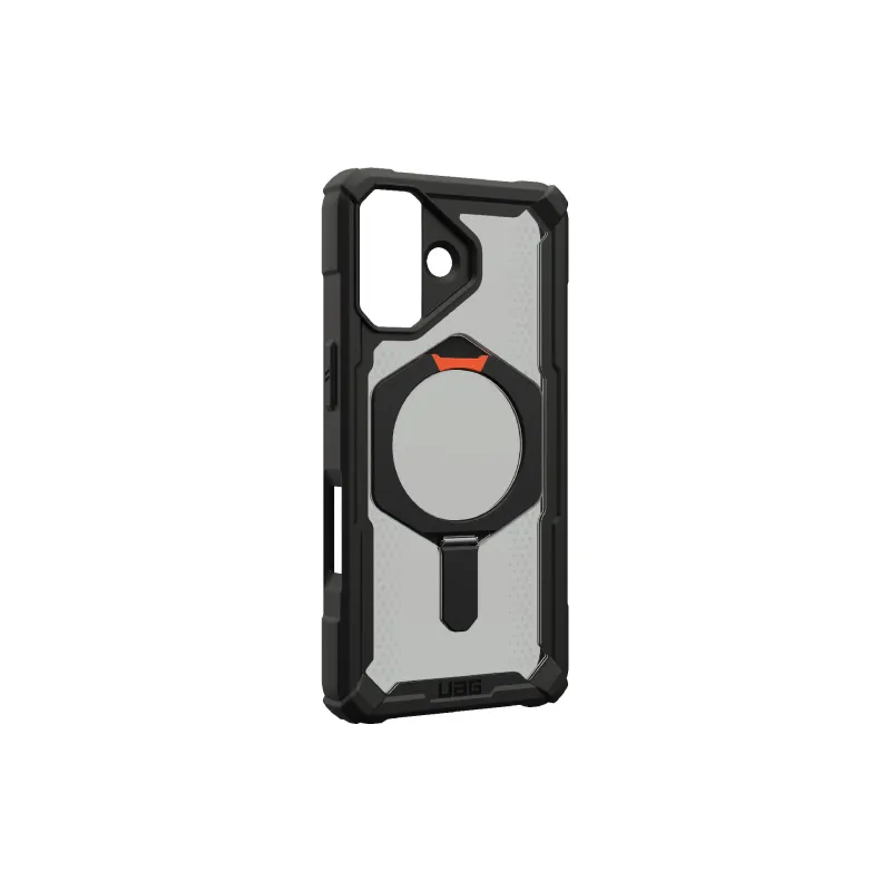 Case UAG Plasma XTE MagSafe (114526114097), for Apple iPhone 17, Black/Pop Orange