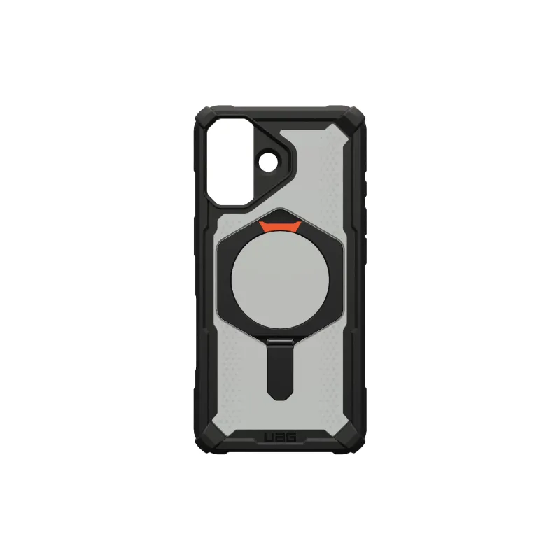 Чохол UAG Plasma XTE MagSafe (114526114097), для Apple iPhone 17, Black/Pop Orange