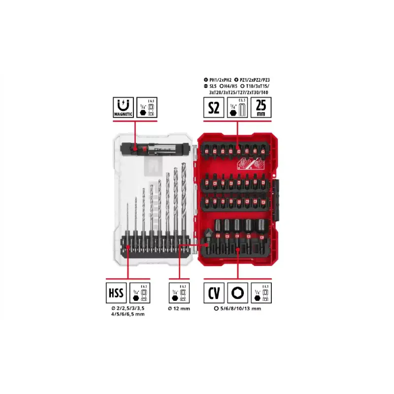 Set of bits and drills Einhell (108773)