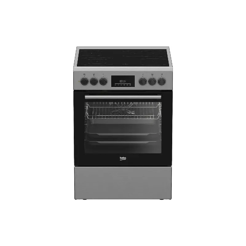 Плита електрична Beko (FBM67320XS), Stainless steel