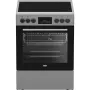 Elektromos tűzhely Beko, Stainless steel (FBM67320XS)