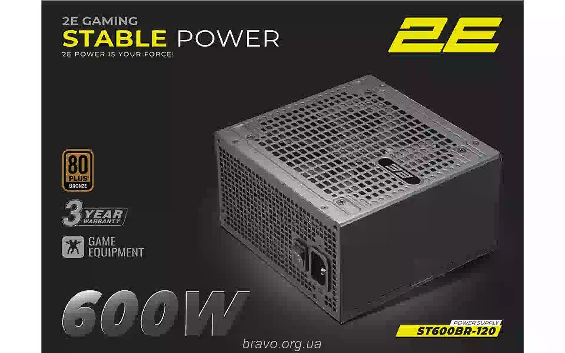 Блок живлення 2E (2E-ST600BR-120) Блок живлення 2E (2E-ST600BR-120)