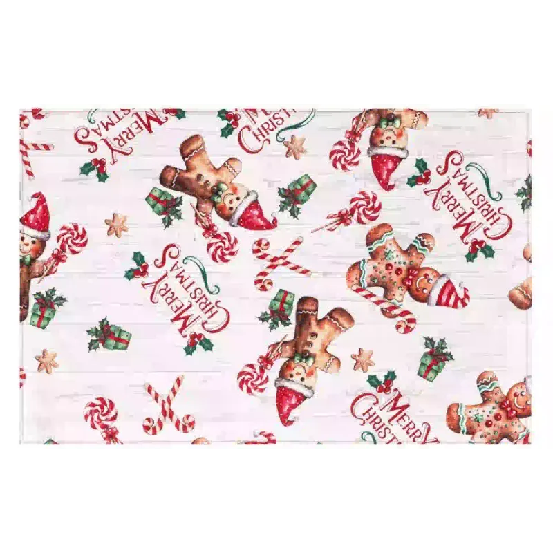 Guardanapo de servir Ardesto Christmas Gingerbread, Red (ART06HG)