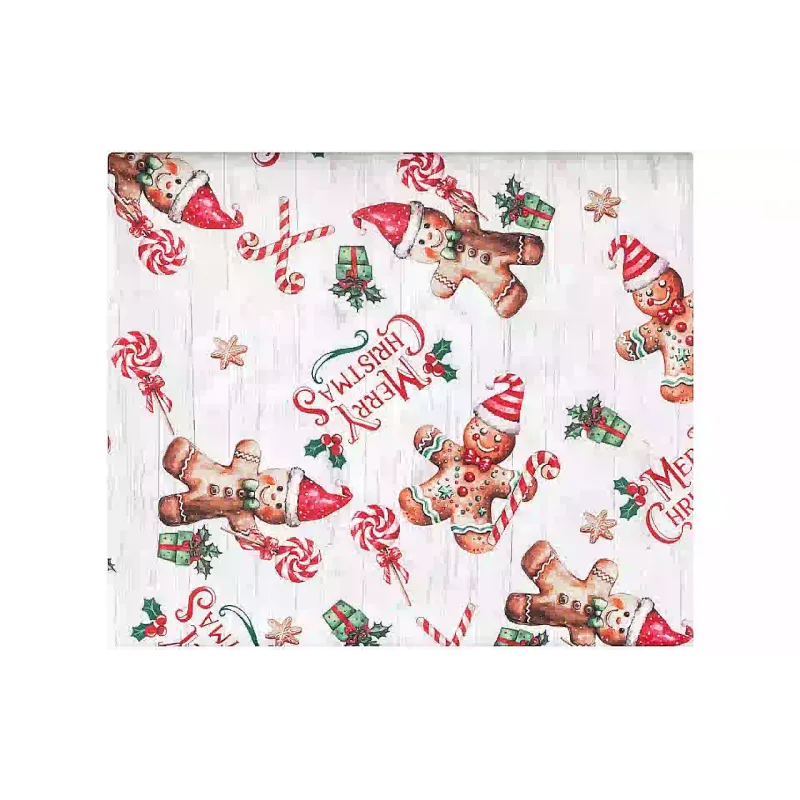 مفرش المائدة Ardesto Christmas Gingerbread, Red (ART08HG)