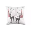 وسادة زخرفية Ardesto Christmas Deer, White (ART1032HD)