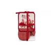 Πετσέτα κουζίνας Ardesto Christmas Gingerbread, Red (ART14HGR)