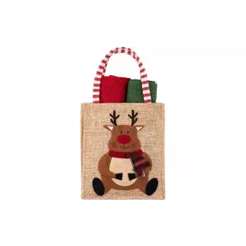Küchentuch Ardesto Christmas Deer, Red/Green (ART3863HDB)