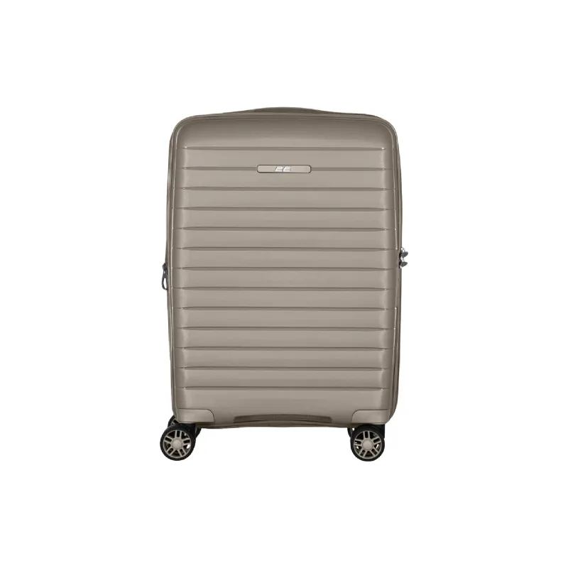 حقيبة سفر على 4 عجلات 2E Aero, Grey/Brown (2E-SPP-AERO-S-TP)