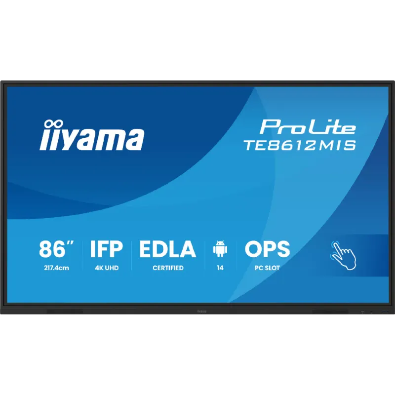 Exibição interativa Iiyama (TE8612MIS-B4AG)