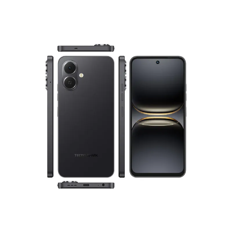 Teléfono inteligente Tecno Spark Go 2 KM4, Ink Black (4894947089558)