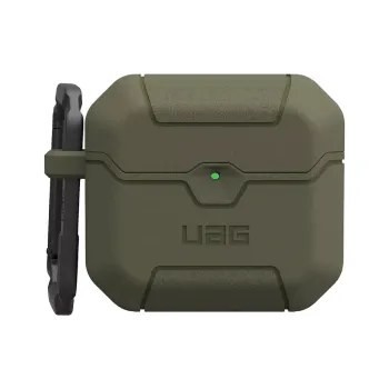 Case UAG Scout (104130117272), for Apple AirPods G4, Olive Drab