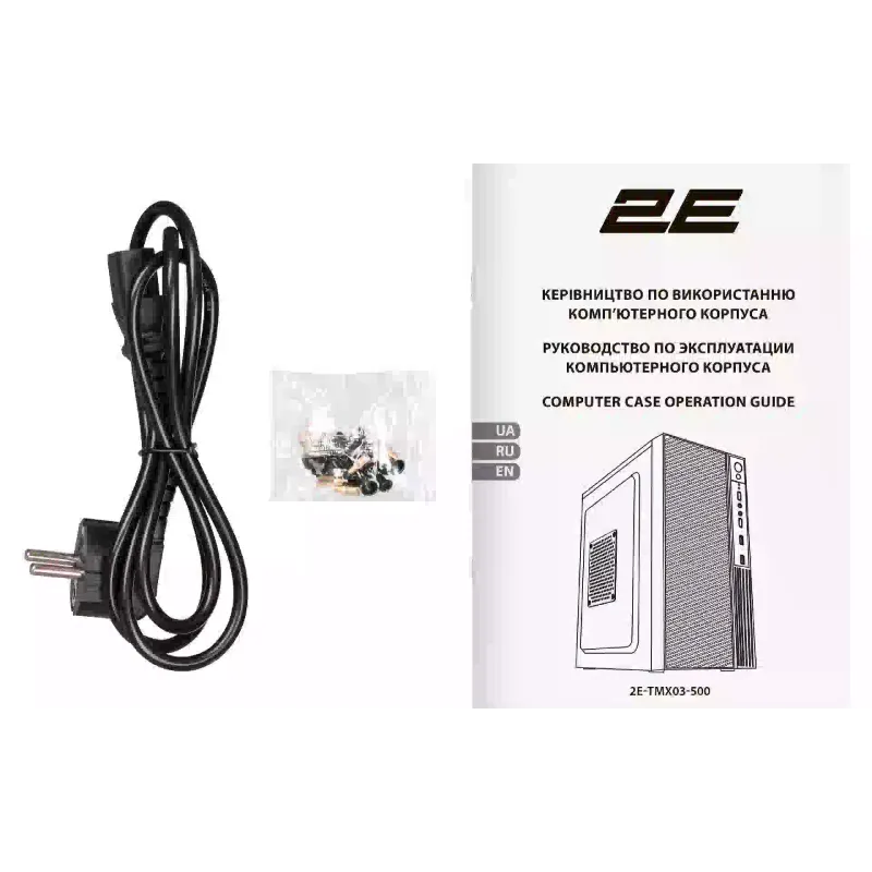 PC-tok 2E TeamX, Black (2E-TMX03-500)