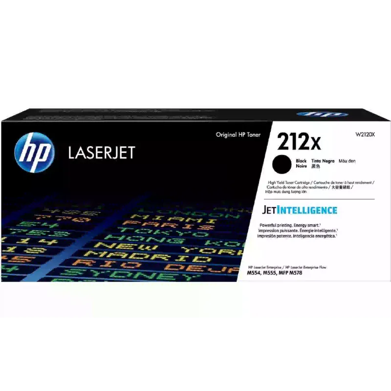 خرطوشة HP 212X, Black (W2120X)