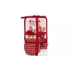 Πετσέτα κουζίνας Ardesto Christmas Gingerbread, Red (ART14HGR)