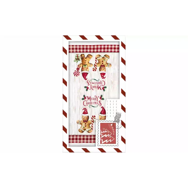 Рушник для кухні Ardesto Christmas Gingerbread, Red (ART3863HGB)
