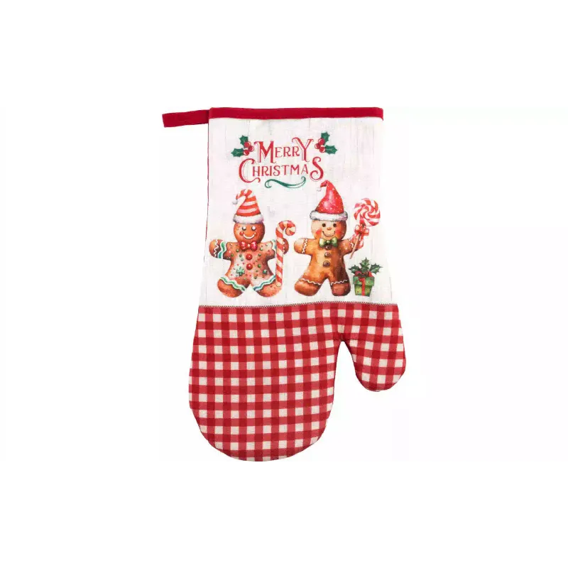 Ръкавица за фурна Ardesto Christmas Gingerbread, Red (ART05HG)