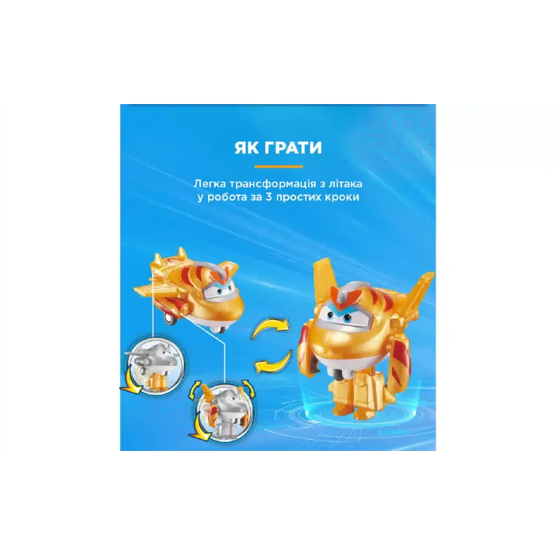 Figura do transformador Super Wings (EU780031)