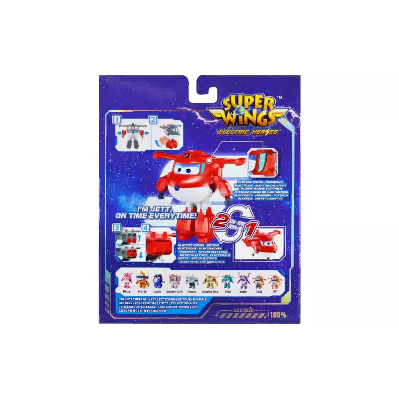 Figura do transformador Super Wings (EU780210)