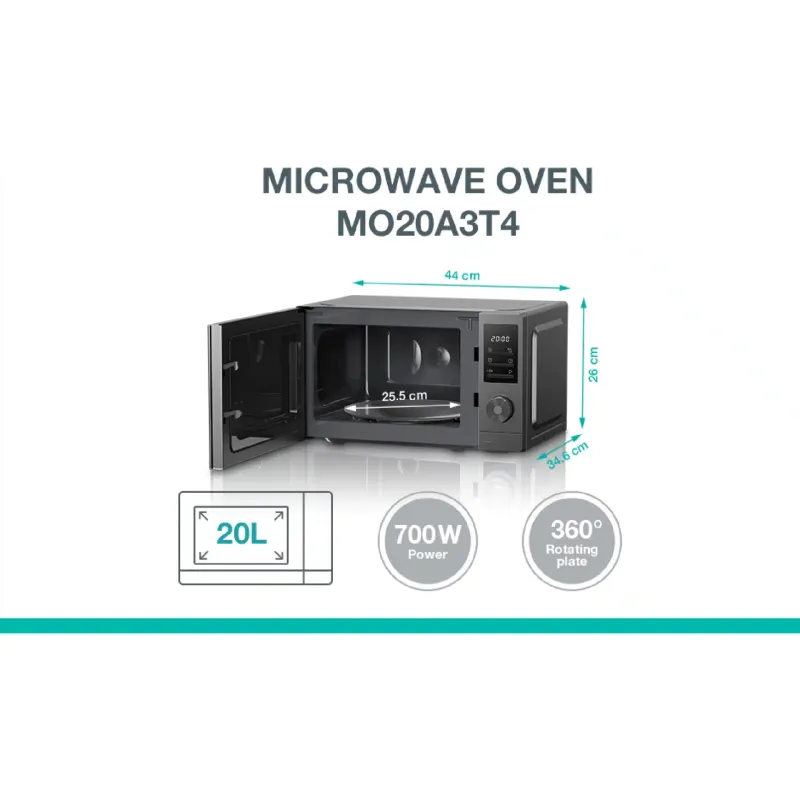 Microwave oven Gorenje (MO20A3T4)