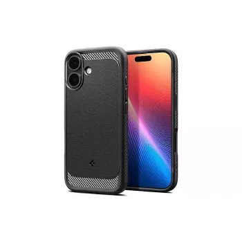 قضية Spigen Rugged Armor MagFit, Matte Black (ACS10367)