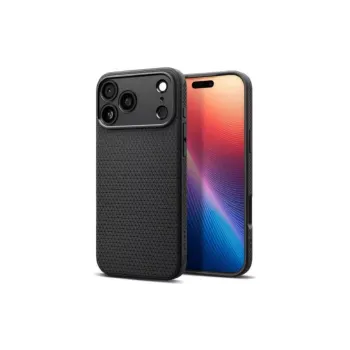 Чохол Spigen Liquid Air (ACS10265), для Apple iPhone 17 Pro Max, Matte Black