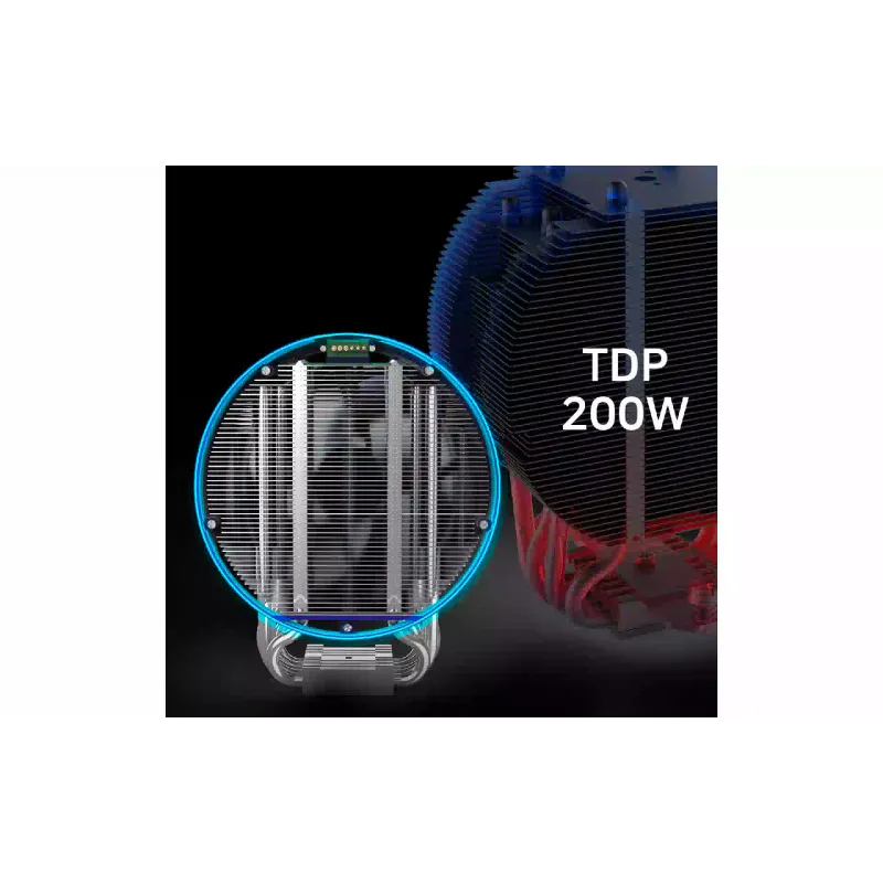 hladilnik procesorja Zalman, Black (ZET5BLACK)