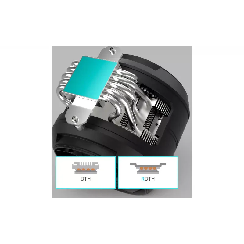 hladilnik procesorja Zalman, Black (ZET5BLACK)