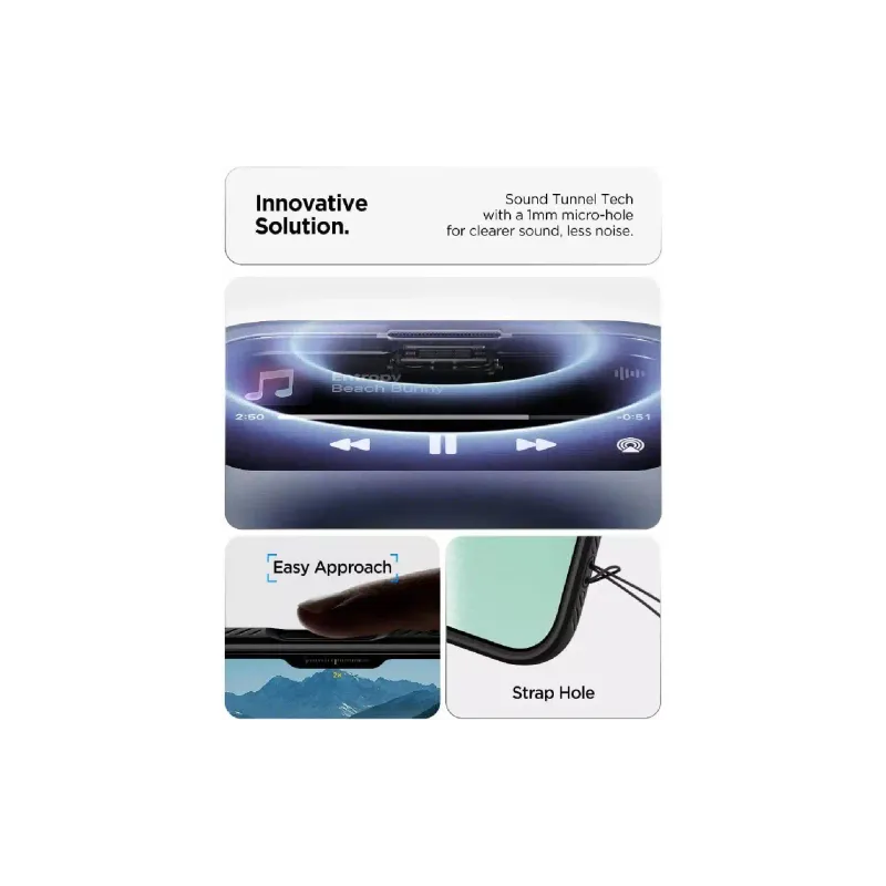 Чохол Spigen Liquid Air (ACS10302), для Apple iPhone 17 Air, Matte Black