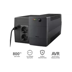 Источник бесперебойного питания Trust, 2 розетки (23503_TRUST)