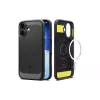 Case Spigen Rugged Armor MagFit (ACS10367), for Apple iPhone 17, Matte Black