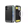 Case Spigen Rugged Armor MagFit (ACS10367), for Apple iPhone 17, Matte Black