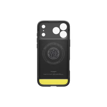 Чохол Spigen Rugged Armor MagFit (ACS10329), для Apple iPhone 17 Pro, Matte Black