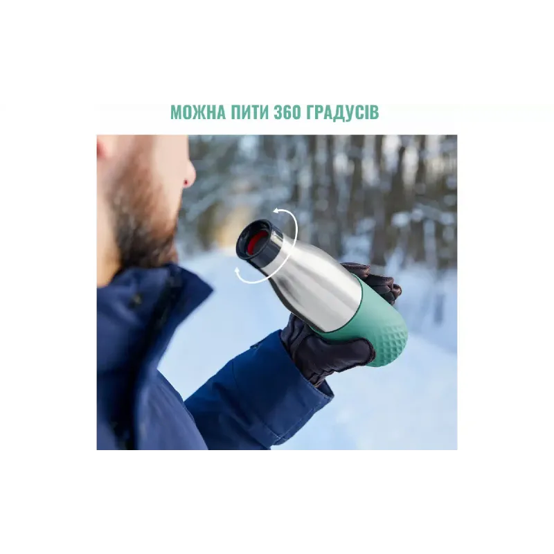 Термо бутилка Tefal Bludrop soft touch Bludrop soft touch, Green (N3111210)
