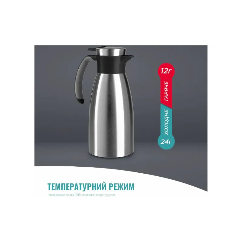 Jarro térmico Tefal Soft Grip, Black (K3043214)
