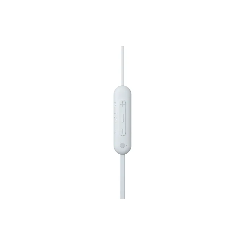 Слушалки Sony WI-C100, White (WIC100W.CE7)