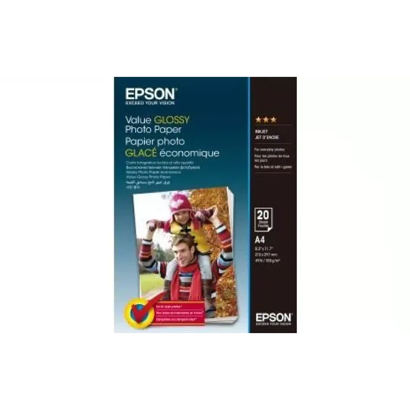 Папір Epson Value Glossy Photo Paper  (C13S400035)