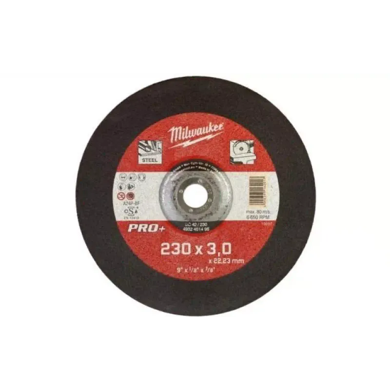 Диск отрезной по металлу Milwaukee Pro+ (4932451494), 230 мм