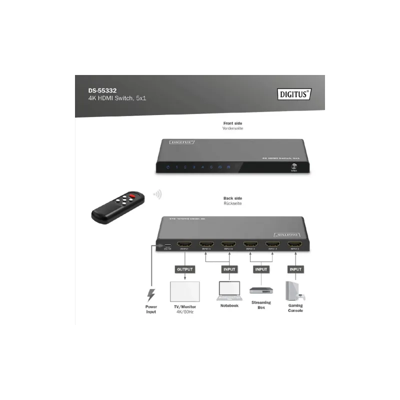 Видеокоммутатор Digitus (DS-55332)